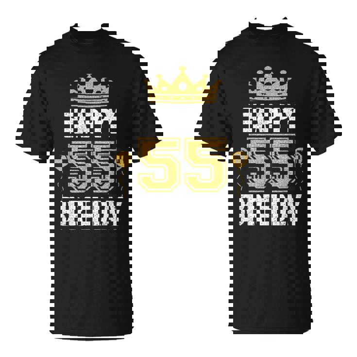 55歳の男性と女性のためのhappy 5Th Birthdayアイデア Tシャツ