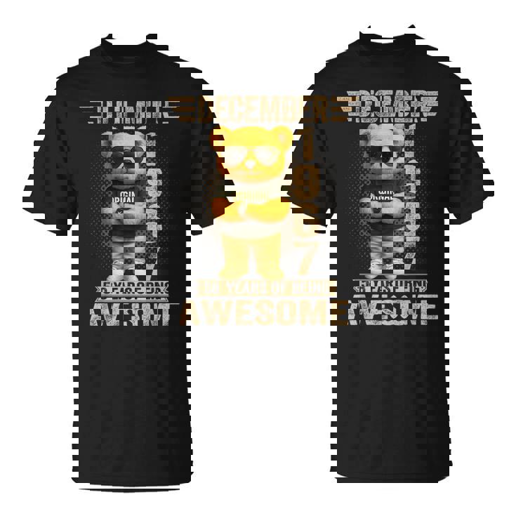 58歳 1967年12月 テディベア 58歳 誕生日 男性 女性 Tシャツ