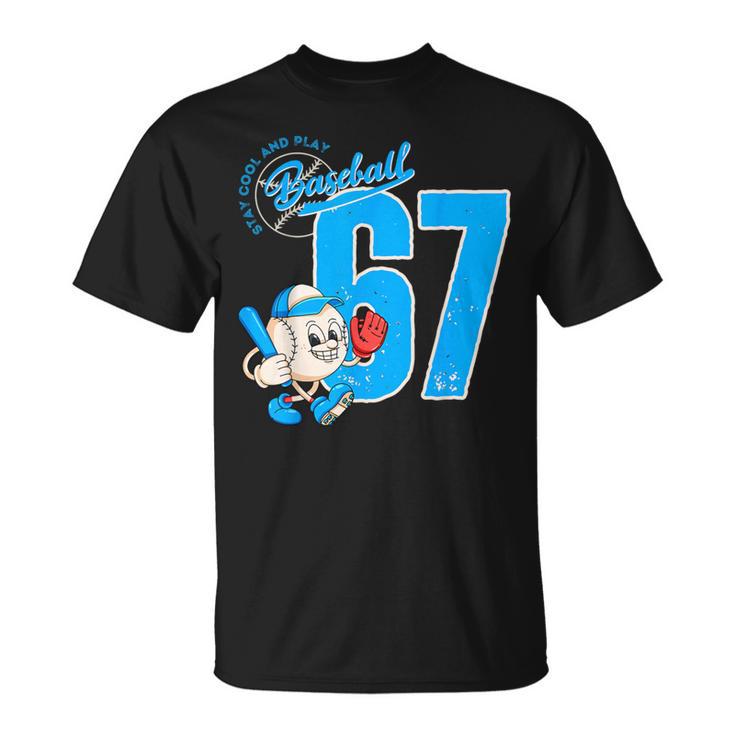67 Baseball Lifestyle 101 Baseball T-Shirt - Seseable