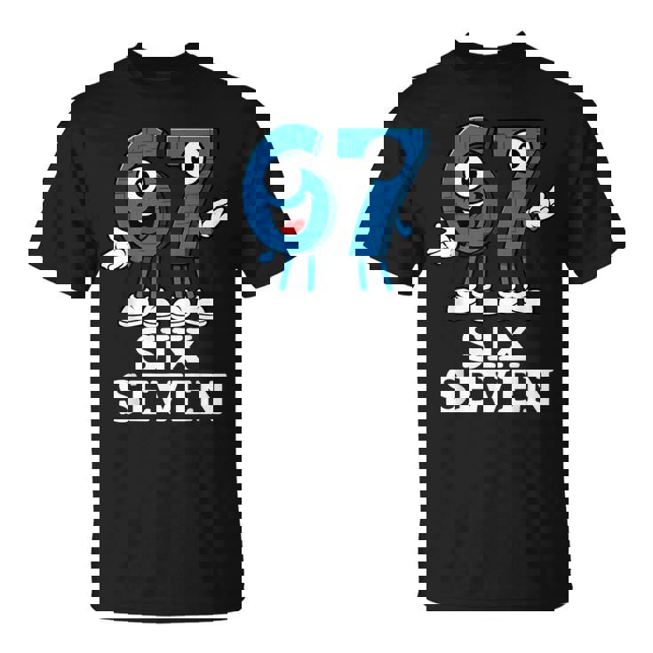 67 シックスセブン 6-7 Gen Alpha イタリアンブレインロットゲームミーム Tシャツ
