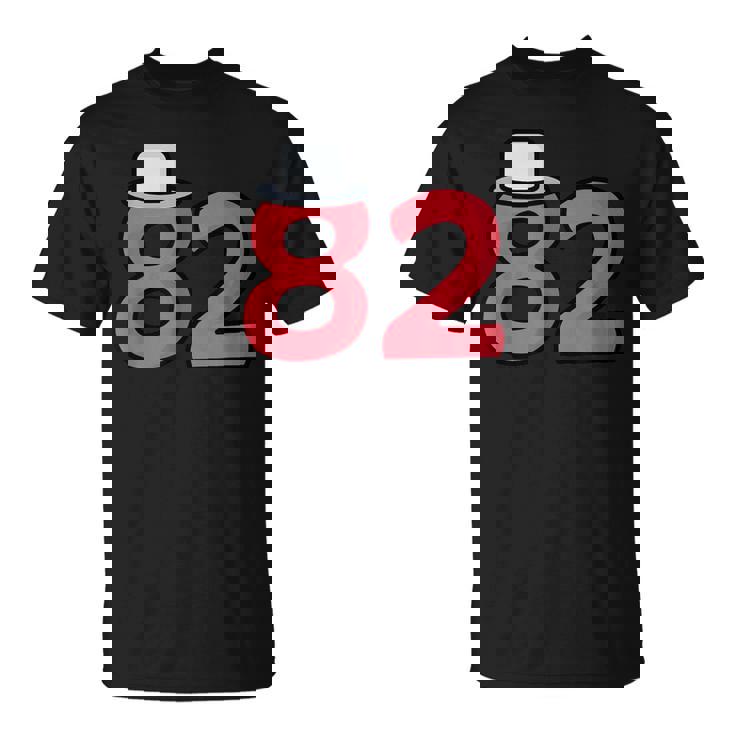 82歳の誕生日番号82 82歳の誕生日番号 Tシャツ