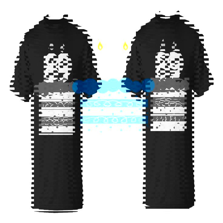 89 歳の誕生日番号 89 89 歳の誕生日番号 長袖tシャツ Tシャツ