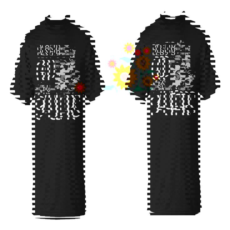 94歳の神に祝福され 可愛いひまわり 94歳の誕生日 長袖tシャツ Tシャツ