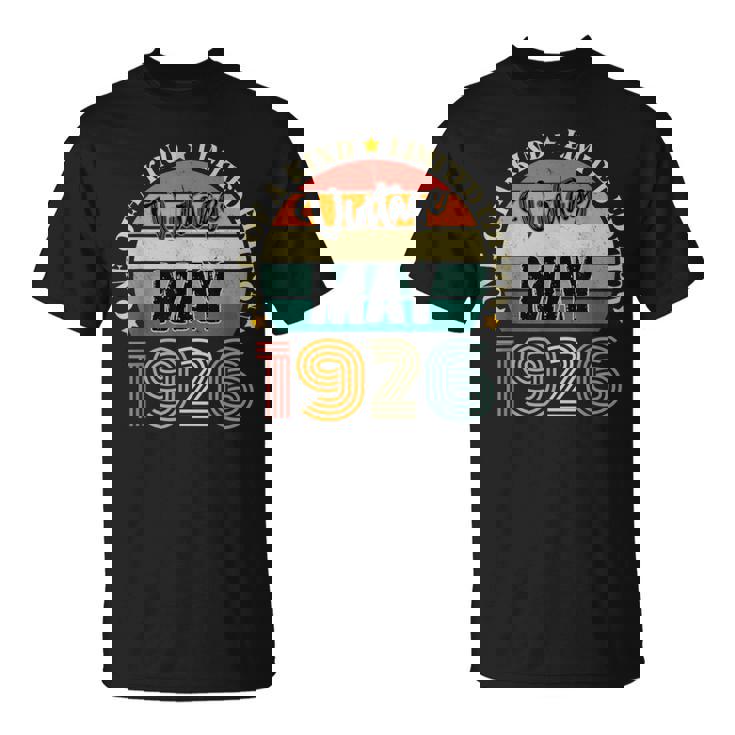 98歳 ヴィンテージ 1926年5月 98歳の誕生日 レトロ Tシャツ