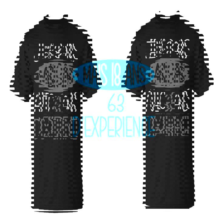 Anniversaire 81 Ans Idée Cadeau Original Drôle T-Shirt