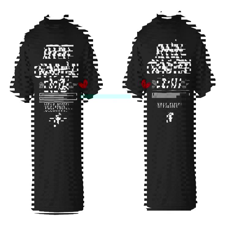 Arrière-Grand-Père En Attente Annonce Grossesseurprise T-Shirt