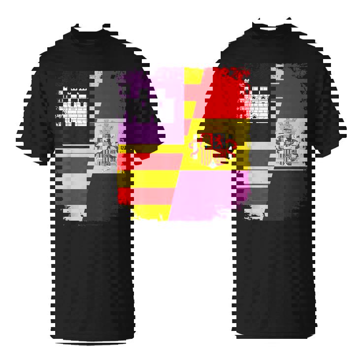 Bandera Islas Baleares España Republicana Republica Española Camiseta unisex