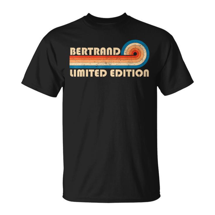 Bertrandurname Retrointage 80S 90S Birthday Reunion T-Shirt