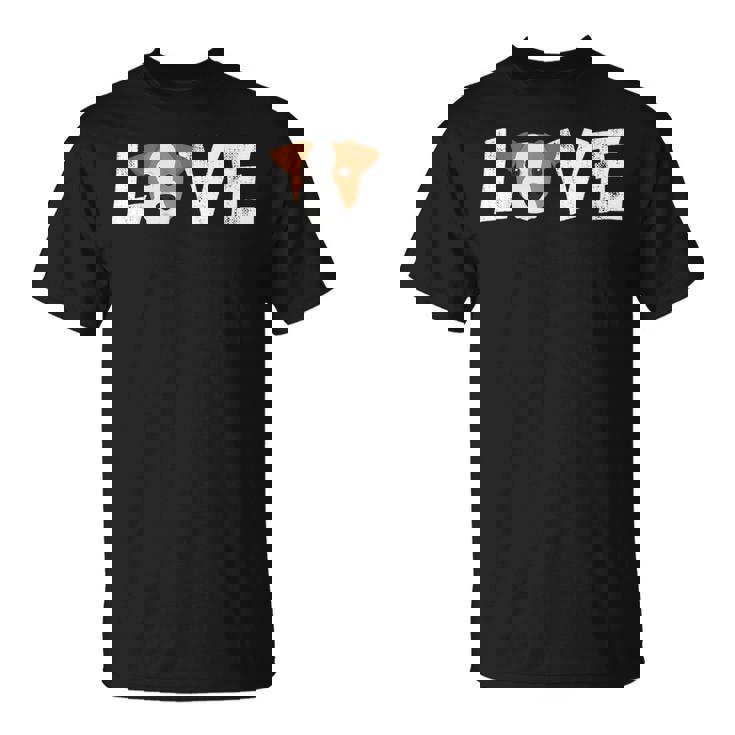 Cane Mamma Cane Cane Papà Proprietario Jack Russel Love-R Re Maglietta