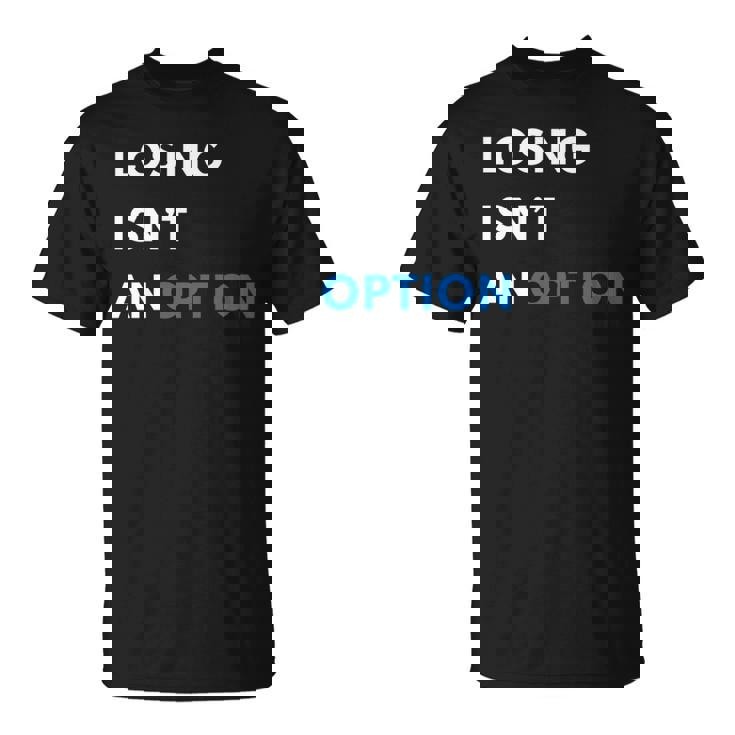 Champion Mindset Losing Isn’T An Option Motivationalta 長袖tシャツ Tシャツ