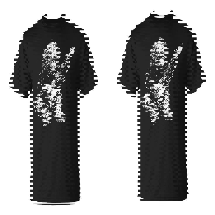 Chitarra Per Cani Lagotto Romagnolo Dad Mom Maglietta