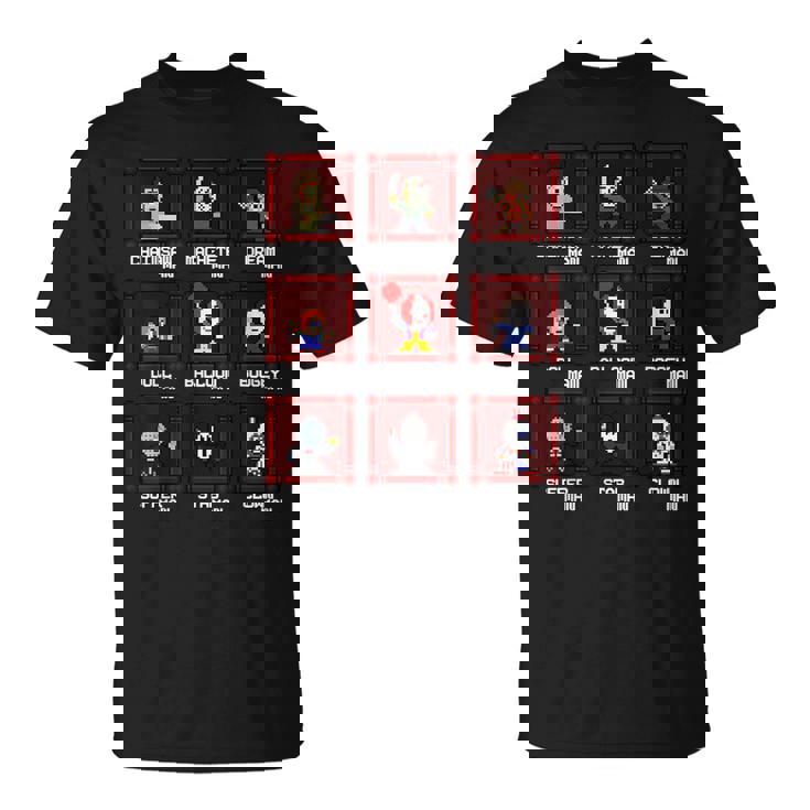 Choose Yourlasher 8ビットレトロホラーゲーム Tシャツ