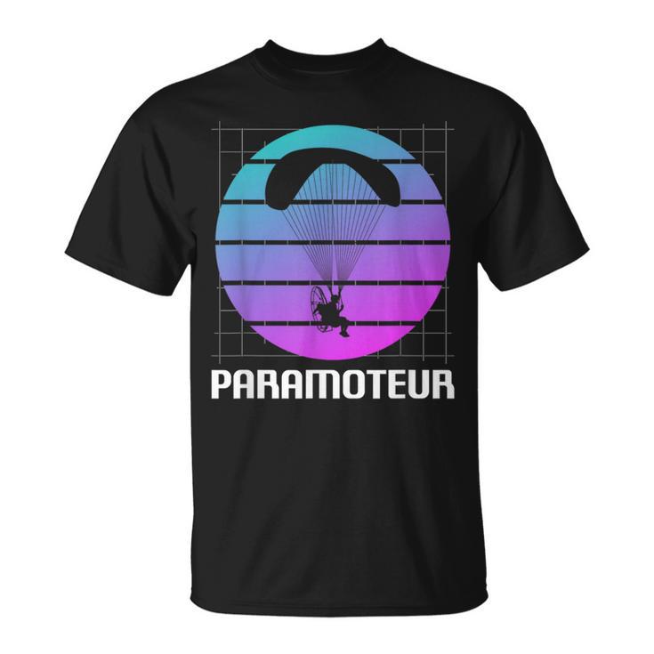 Classicintage Retro Paramoteur Parapente T-Shirt