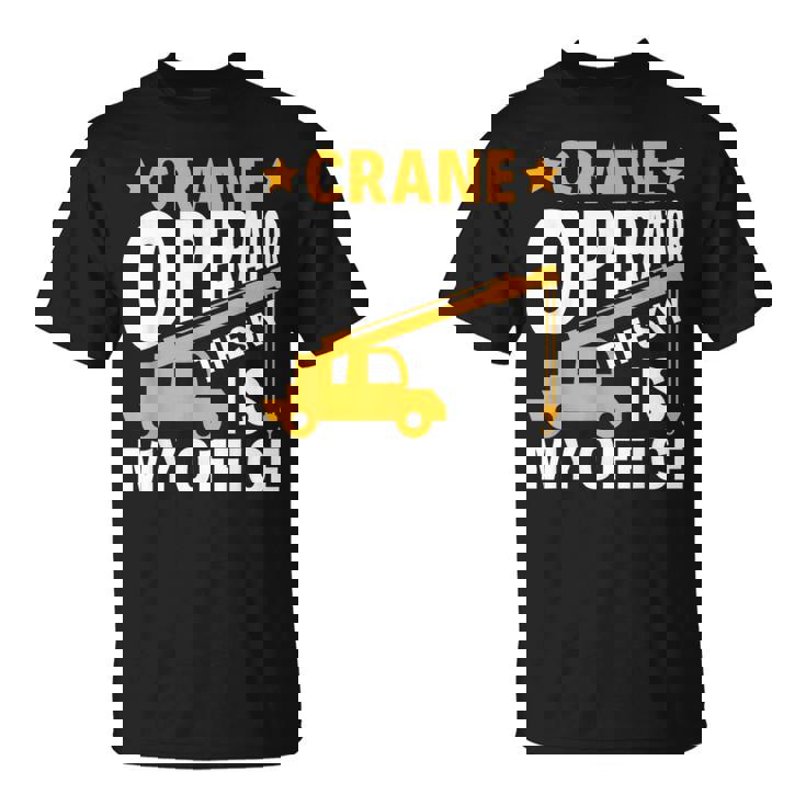 Crane Whisperer 面白いクレーン オペレーター Tシャツ