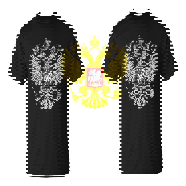 De L'aigle Russe Unionoviétique Cccp Ussr Russie T-Shirt