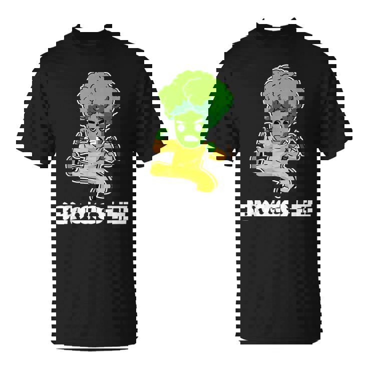 Divertente Kung Fu Karate Regalo Broccoli Brocco-Lee Maglietta