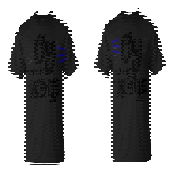 Divertido Regalo De Hanukkah Oy Al Mundo Camiseta unisex