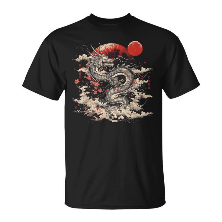 Dragon Japonais Tokyo Dessin Asiatique Traditionnel S Hommes T-Shirt