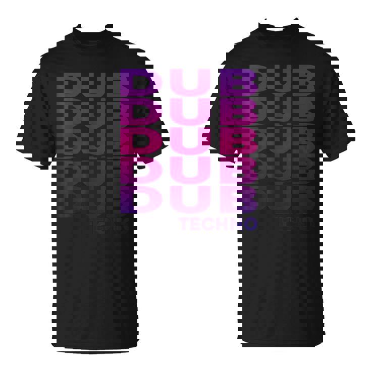 Dub Techno ディープチルアウト ダウンテンポ Tシャツ