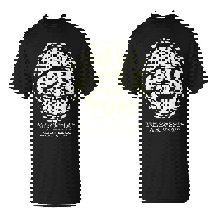 Eclipseolar Total 2026 Ahía Elol 081226 Camiseta unisex