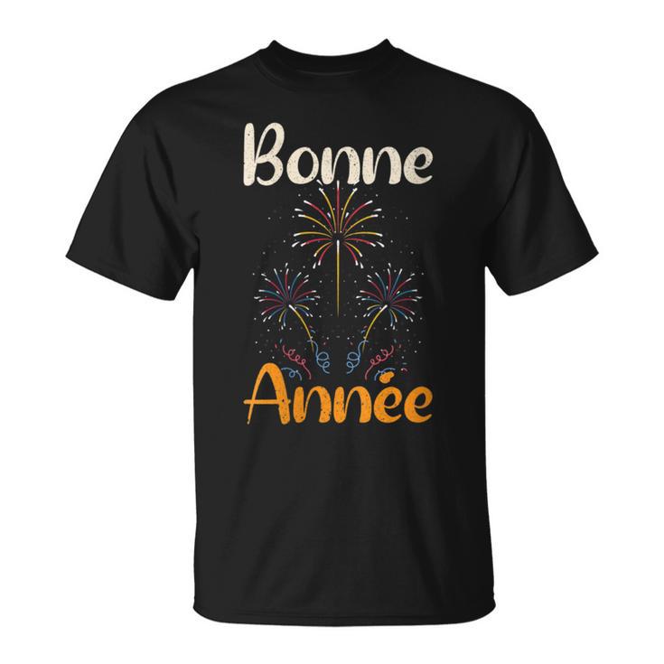 Fireworkseille Du Nouvel An Célébration Bonne Année T-Shirt