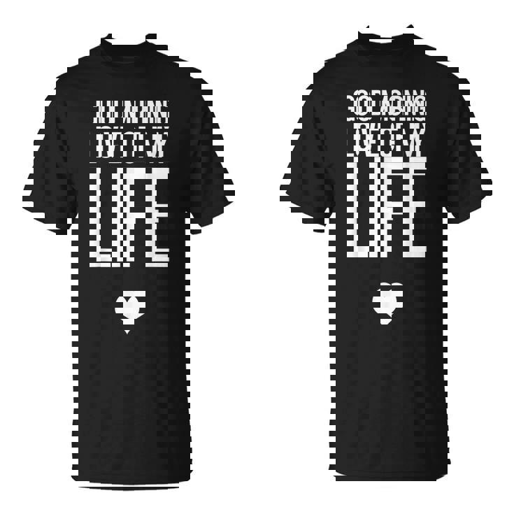 I Love You Presente Es Hombres Compromiso Aniversario Camiseta unisex