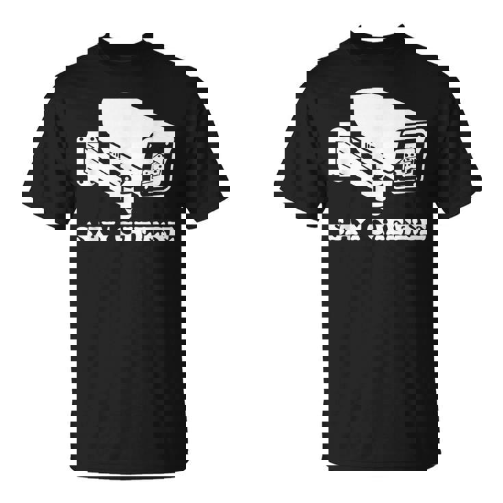 ay Cheese 監視防犯カメラ Tシャツ