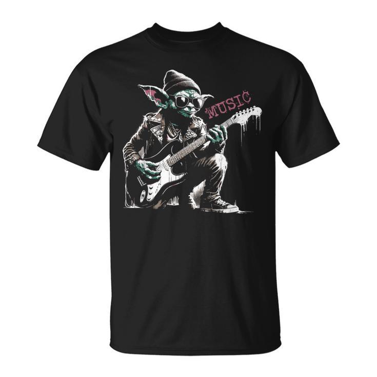 Goblin Guitarist – Guitare Gobelinintage Amateur De Musique T-Shirt