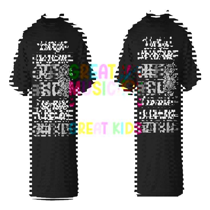 Great Music Teacher Appreciation Music Teaching T-Shirt