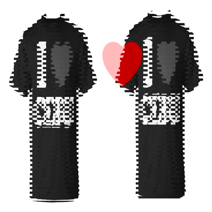 I Heart 愛 セブ 旅行 バケーション ツーリズム フィリピン Tシャツ