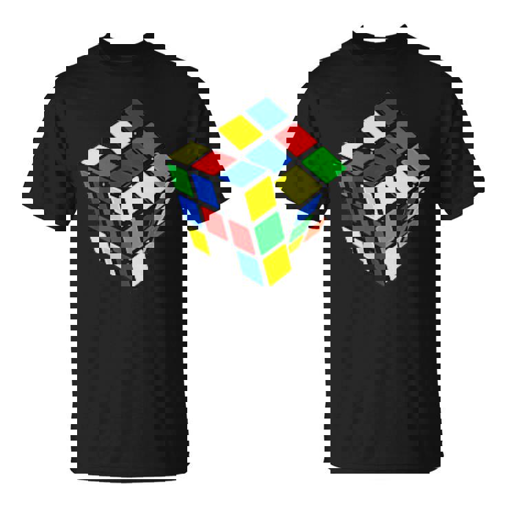 Impossible Rubik Rubix キューブポケット レトロ ゲームボーイ Tシャツ