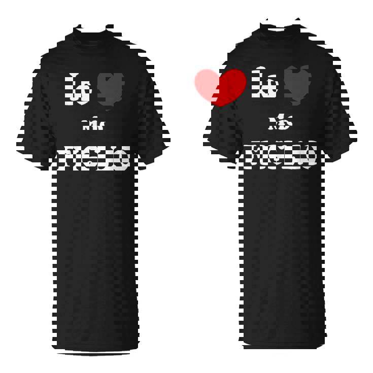 Io Amo Mio Figlio Io Cuore Mio Figlio Maglietta