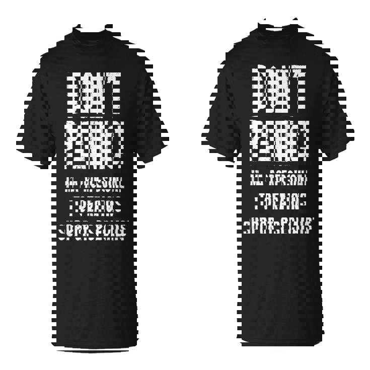 It運用サポートスペシャリスト Tシャツ