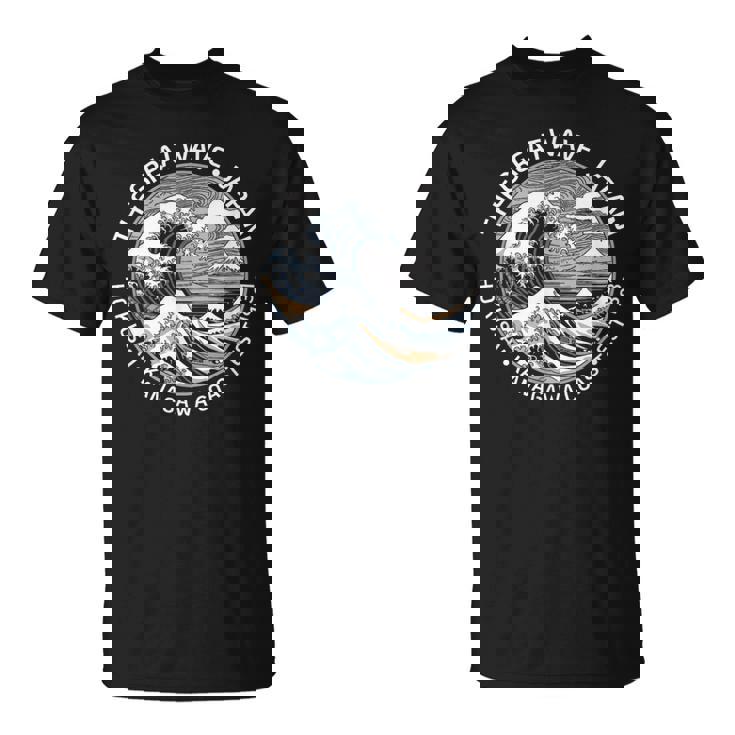 Japan Great Waveoff 神奈川 北斎 日本土産 Tシャツ