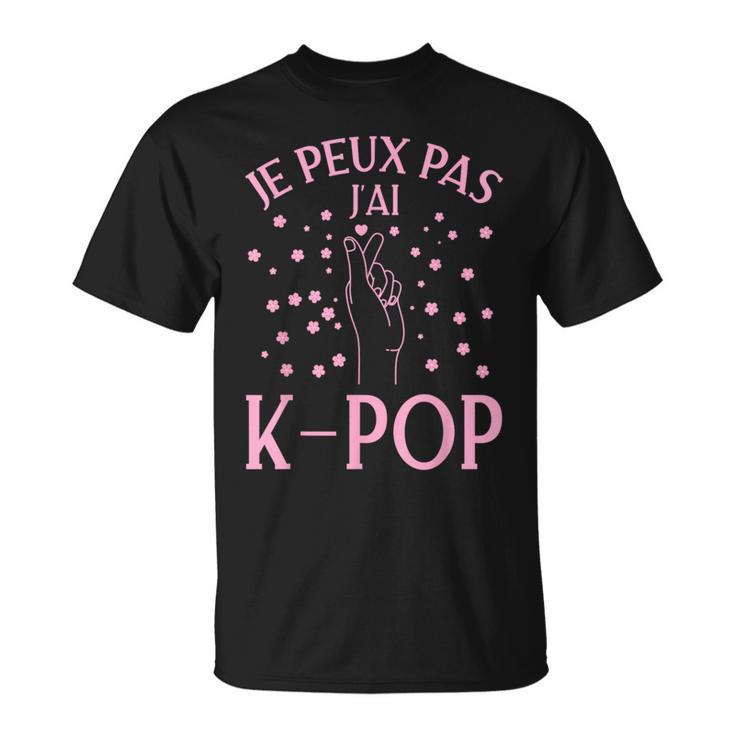 Je Peux Pas J'ai K-Pop Coréen T-Shirt