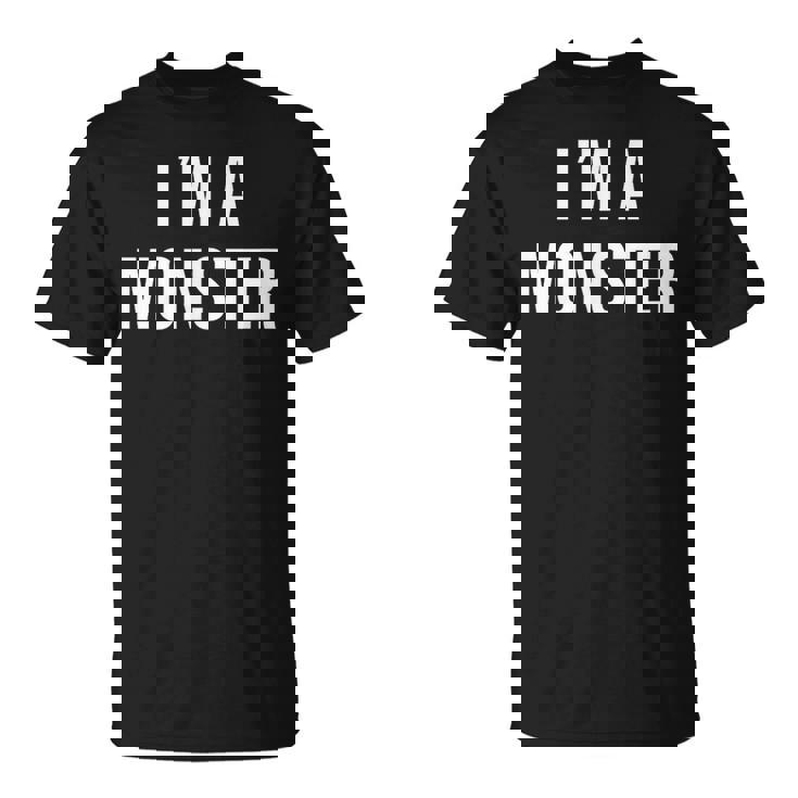 Jeuis Un Monstre T-Shirt