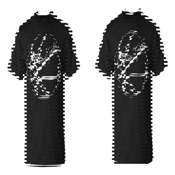 Joueur De Basket-Ball Esquisse De Basket-Ball Garçons T-Shirt