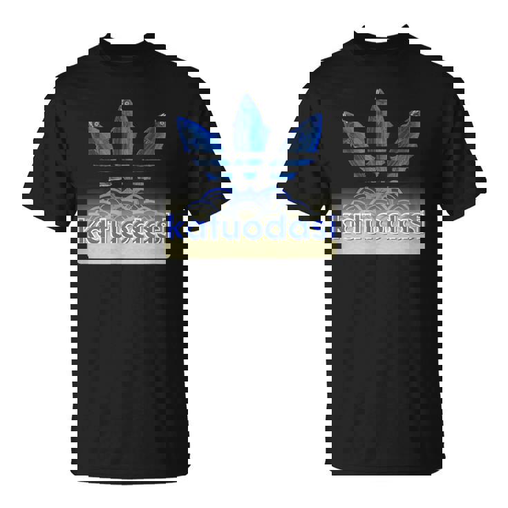 Katuodasi鰹と出汁の和風アートデザイン Tシャツ