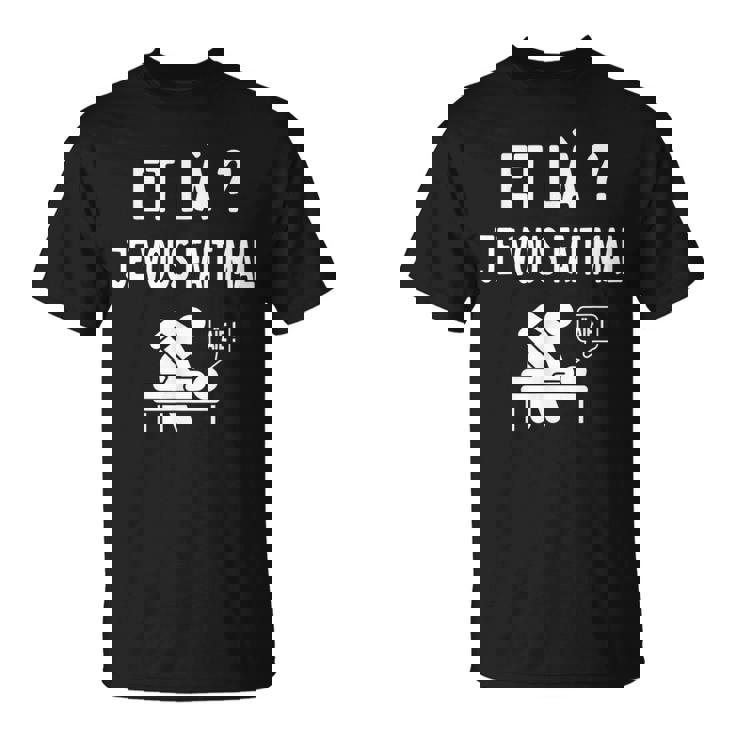 Kiné Humour Drôle Kinésithérapeute T-Shirt