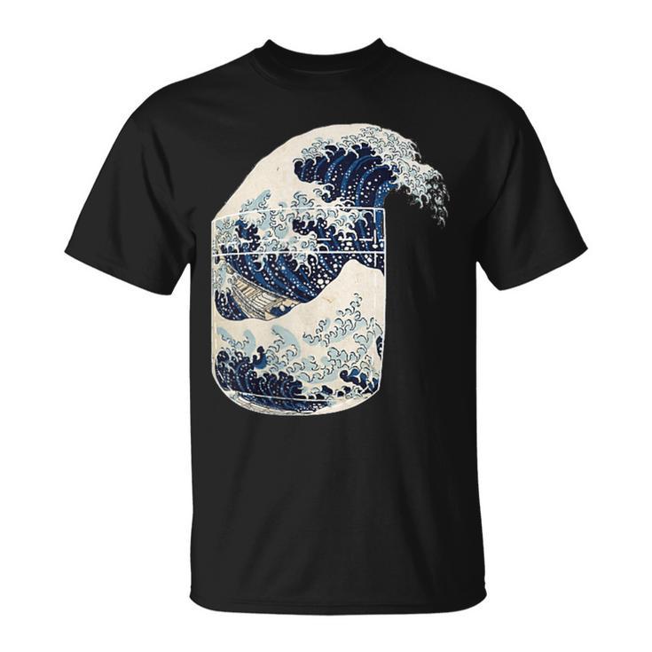 La Gran Ola Japonesa Kanagawa La Gran Ola Japonesa Camiseta unisex
