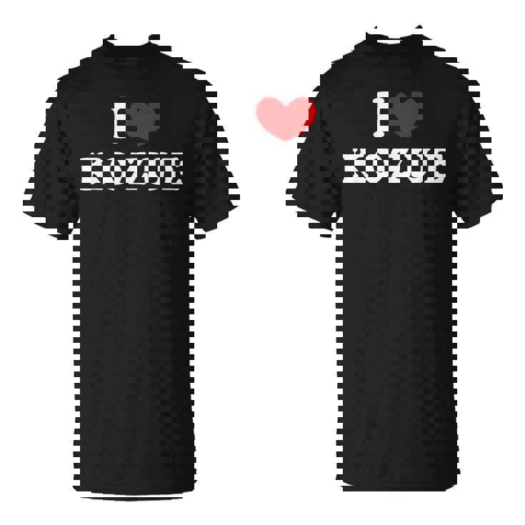 I Love Kozue 私は愛する Kozue Tシャツ