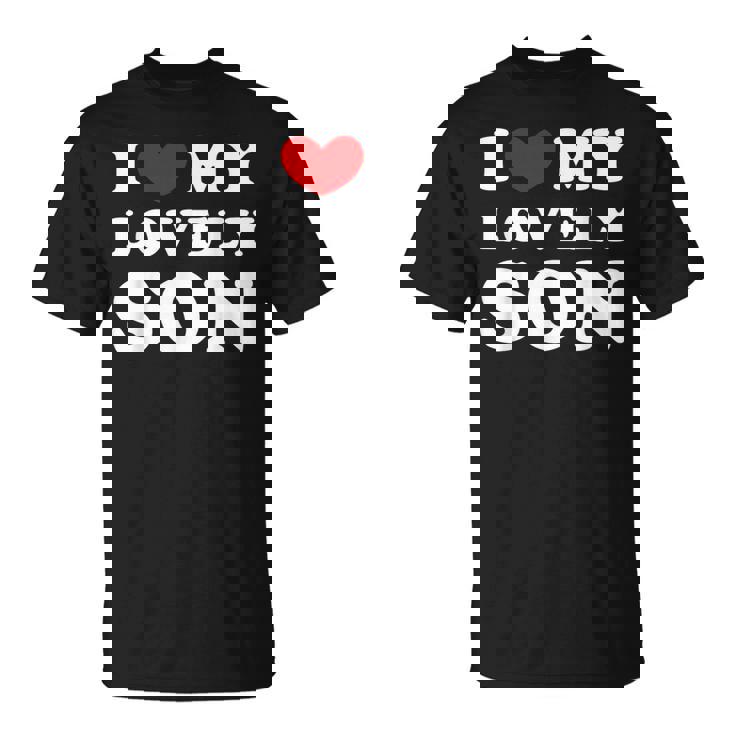 I Love My Lovelyon 愛しい息子を愛しています Tシャツ