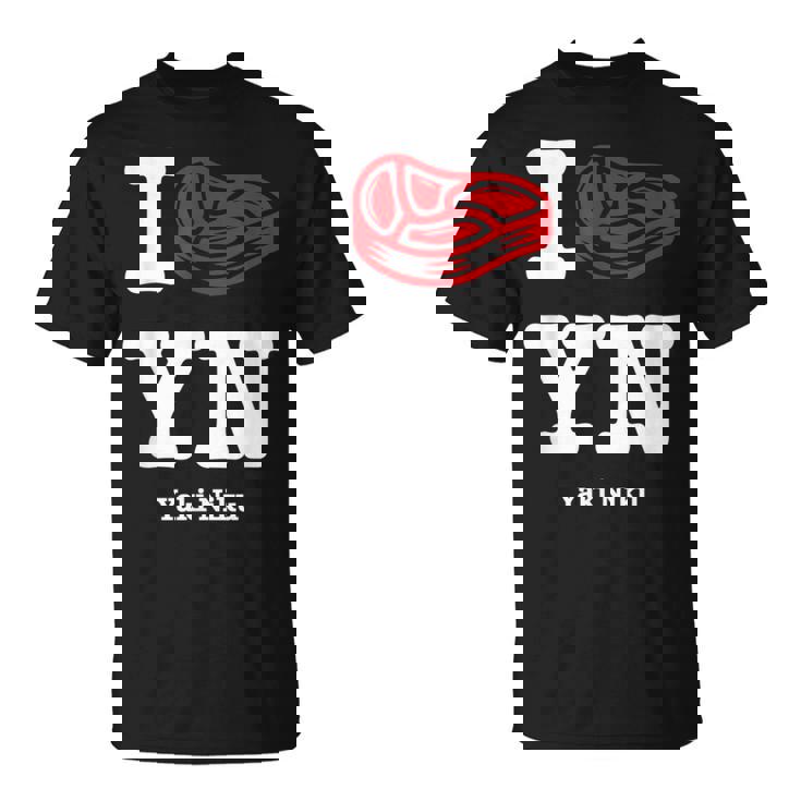 I Love Yakiniku Bbq 日本バーベキュー グルメ ユーモア ガールズ 大 Tシャツ