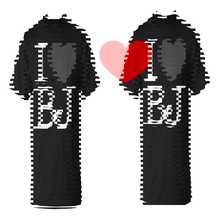 I Love ハート Bj Tシャツ
