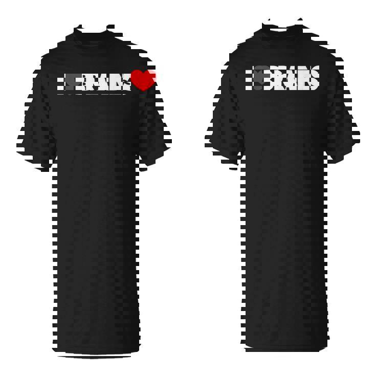 I Love ハート Brains Tシャツ