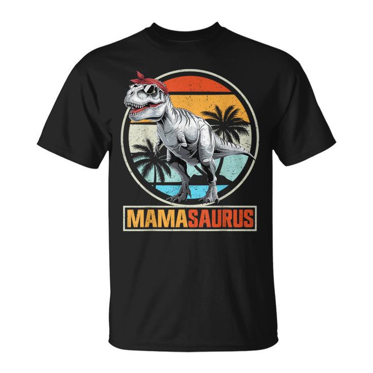 Mamasaurus T-Rex Dinosaurio Día De La Madre Mamá Madre Dino Camiseta unisex
