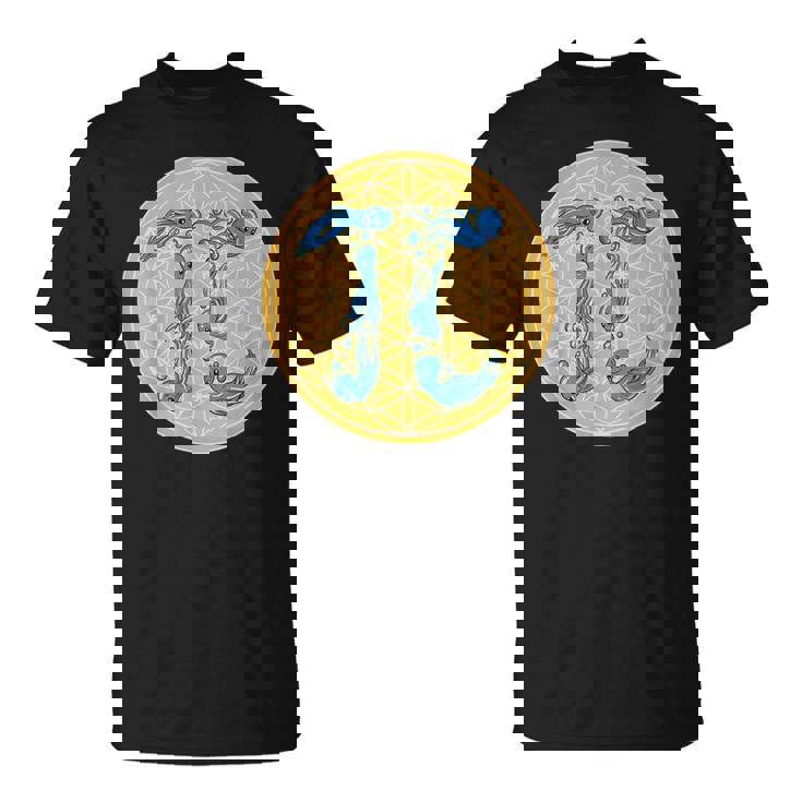 Math Teacher Pi Geometry Fleur Deie Pieuvre T-Shirt