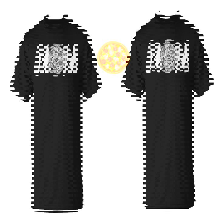 Mom Birthday Pizza 1St Birthday Pizza Family Matching Party T-Shirt