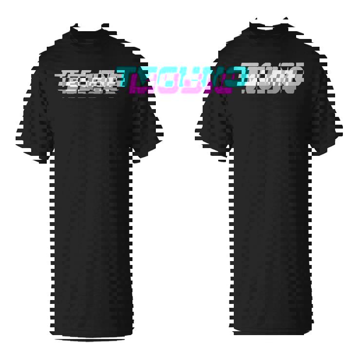 Música Techno In Mangas Camiseta unisex