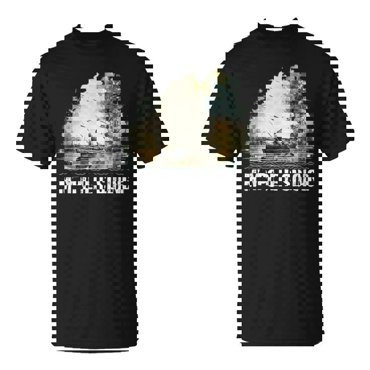 My Pole Is Long Fishing ハンティング フィッシャーマン ハンター 父の日 Tシャツ